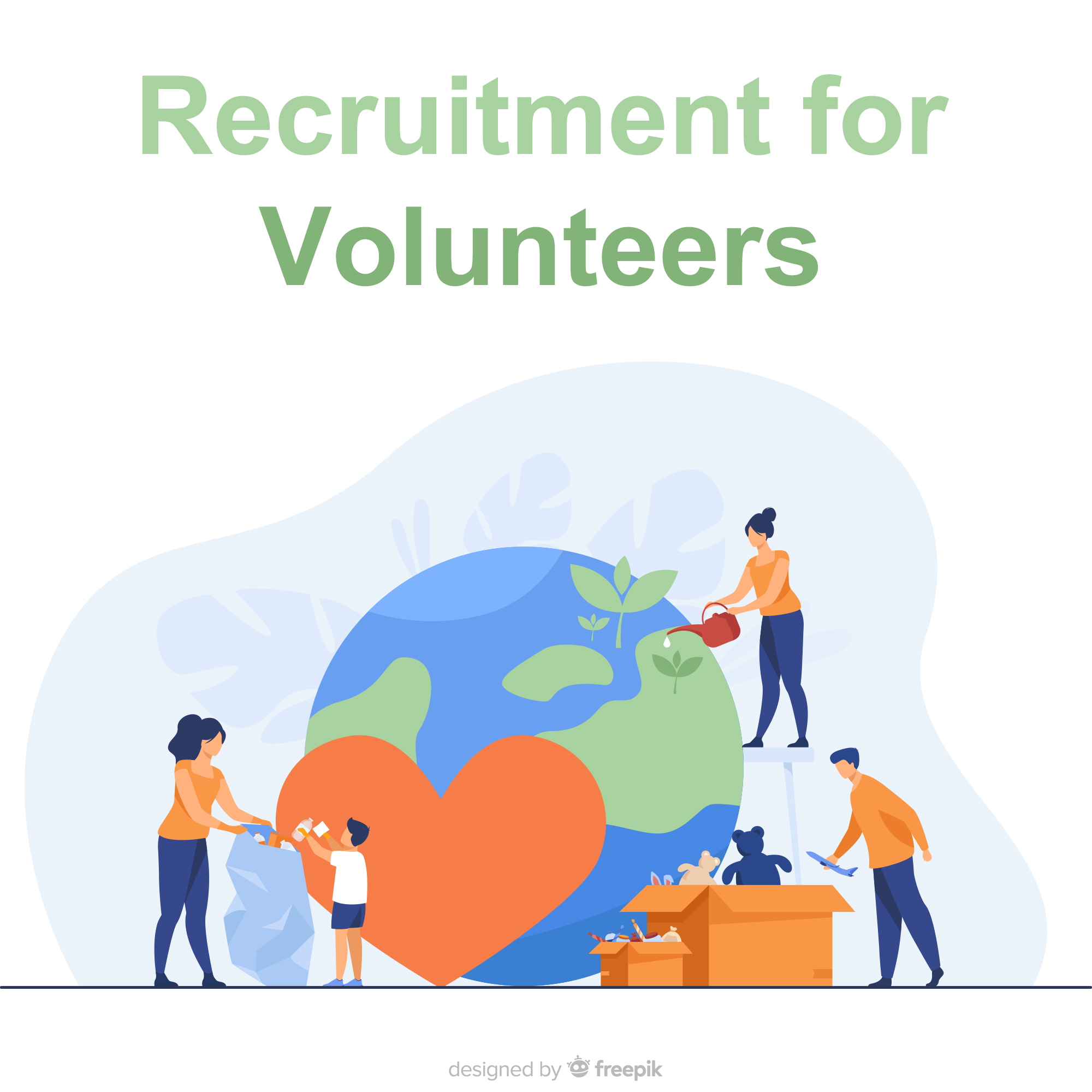 Recruitment for Volunteers