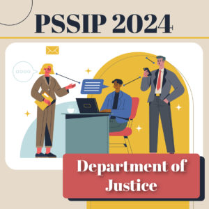 PSSIP2024 – Department of Justice