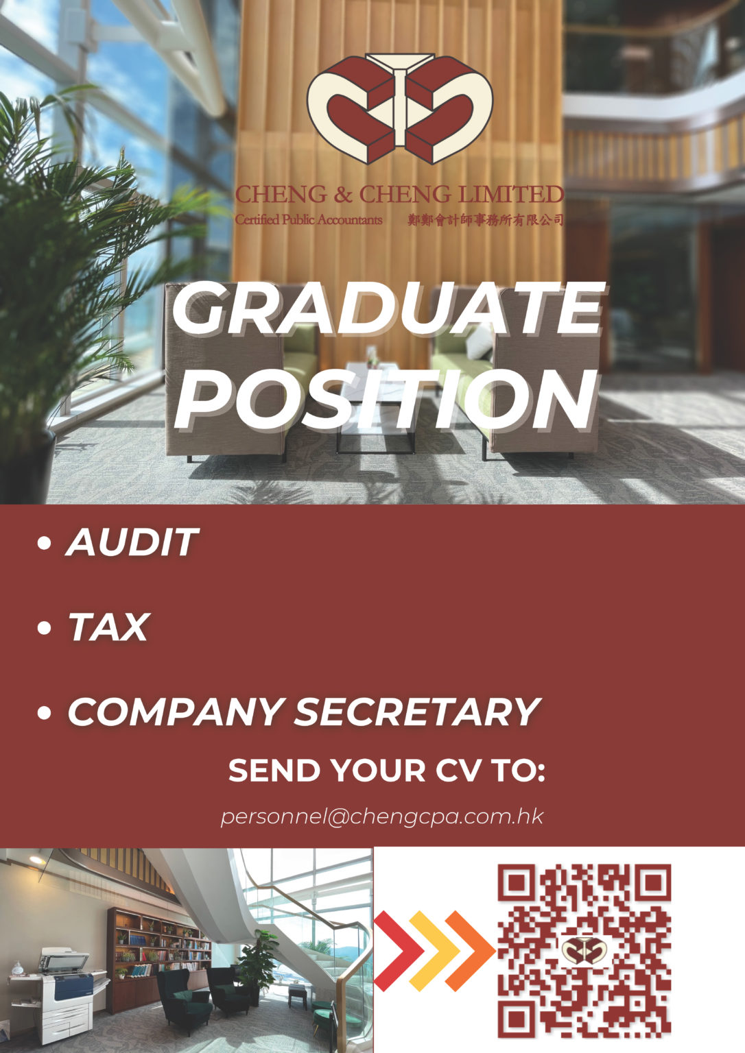 HKSYU Career Fair 2024 – Cheng & Cheng Limited – OSA Career Services, HKSYU