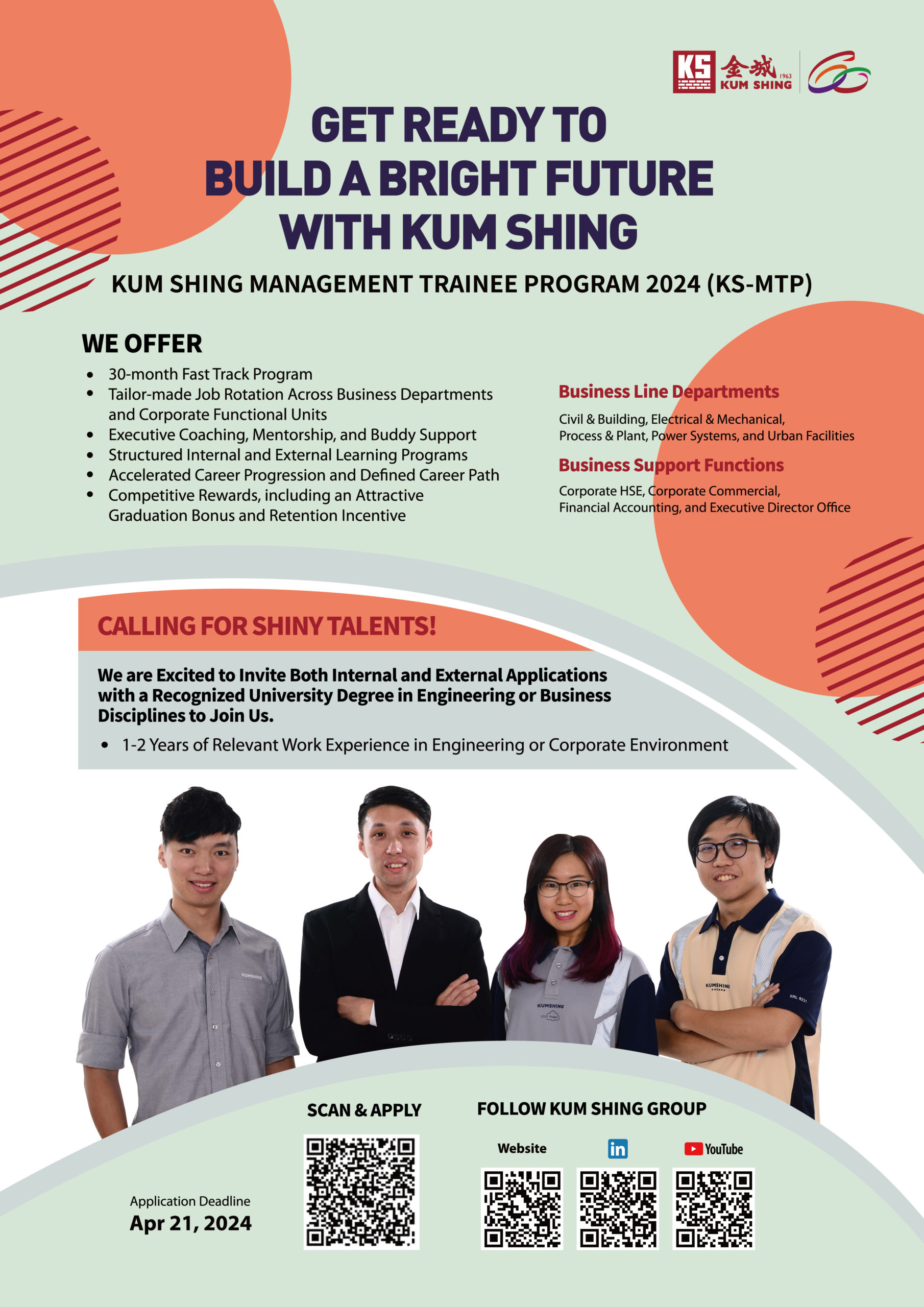 Kum Shing Management Trainee Program