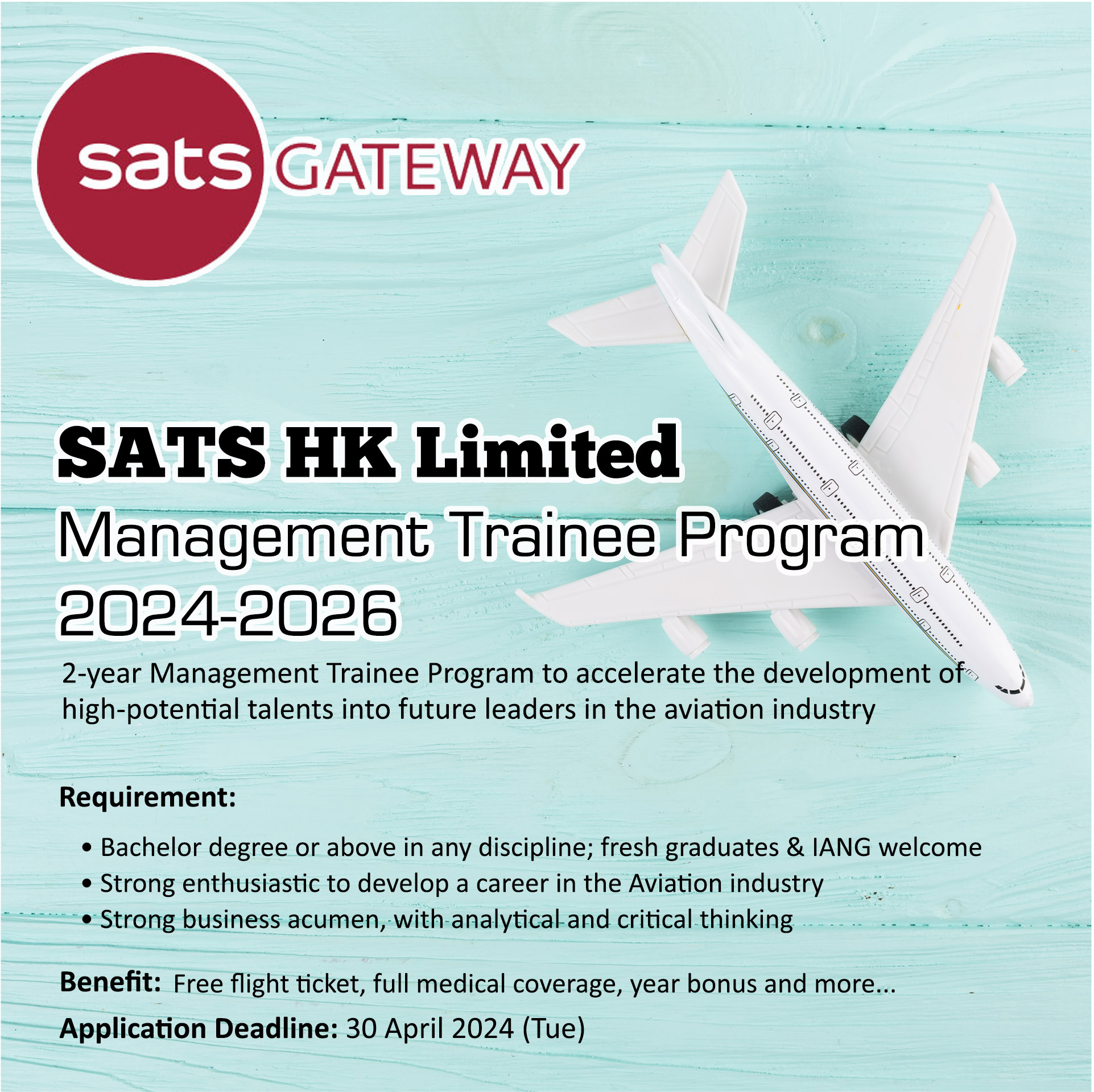 SATS HK – Management Trainee 2024