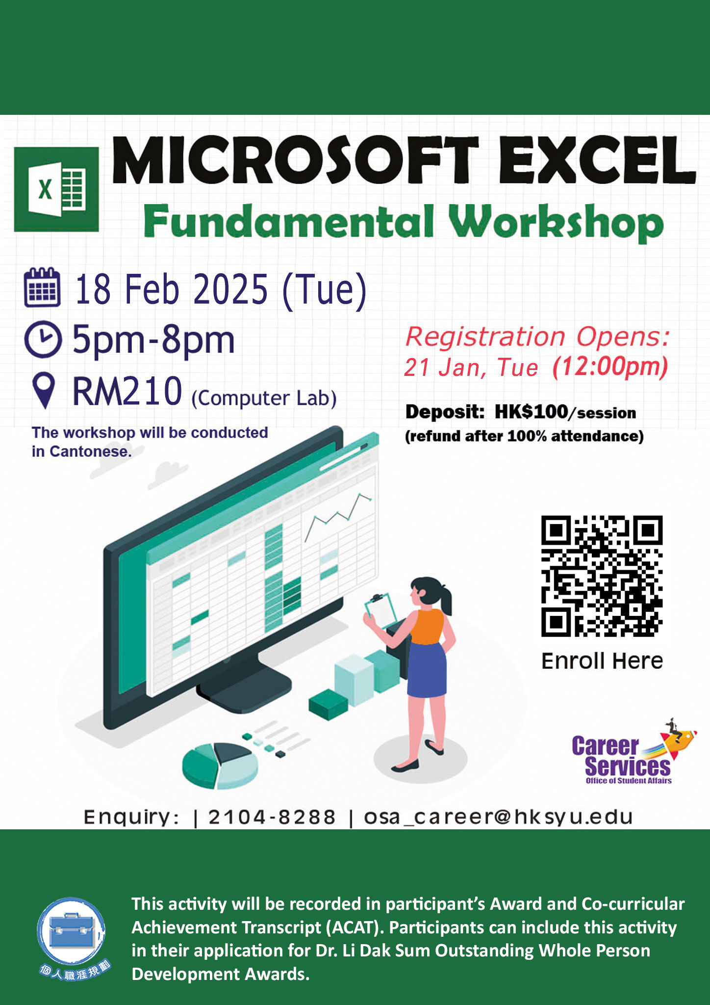 Microsoft Excel – Fundamental Workshop