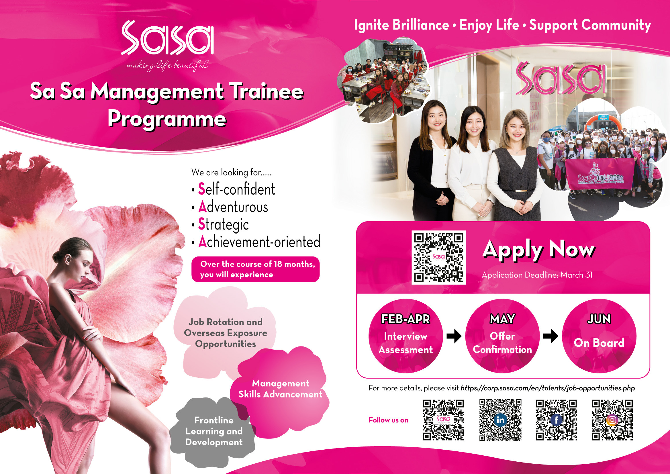 Recruitment Talk – Sa Sa Cosmetic Company Limited