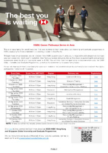 HSBC Career Pathways Series in Asia