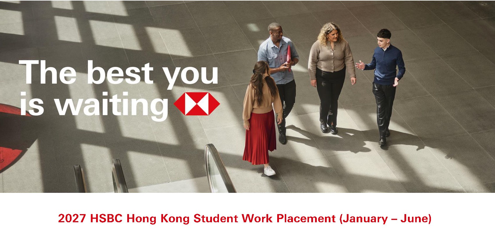 2027 HSBC Hong Kong Student Work Placement